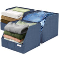 VIVIDECOR Trapezoid Storage Bins - 12x12x10 Fabric Storage Baskets, Collapsible Easy-Access Organiser Boxes for Baby Clothes, Ki