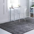 Rugs.com Soft Solid Shag Collection Area Rug - 2x3 Khaki Shag Rug Perfect for Entryways, Kitchens, Breakfast Nooks, Accent Piece