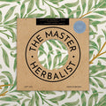 The Master Herbalist Fresh Linen Scented Drawer Liners in a William Morris Design (Folded) | Pack of 5 Sheets | Contains Essenti