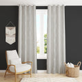 FRESH FROM LOOM Supreme Embossed Velvet Padre| Paisley Opaque Curtains For Home 5 Feet | Semi Black Out 80% Room Darkening Scree