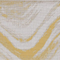 HomeRoots 8' X 11' Ivory Or Gold Abstract Brushstrokes Indoor Area Rug