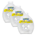 Big John Plunger Splash Guard -For Standard Sizes Toilets - Fits a Wide Array of Plunger Sizes - 3-Pack