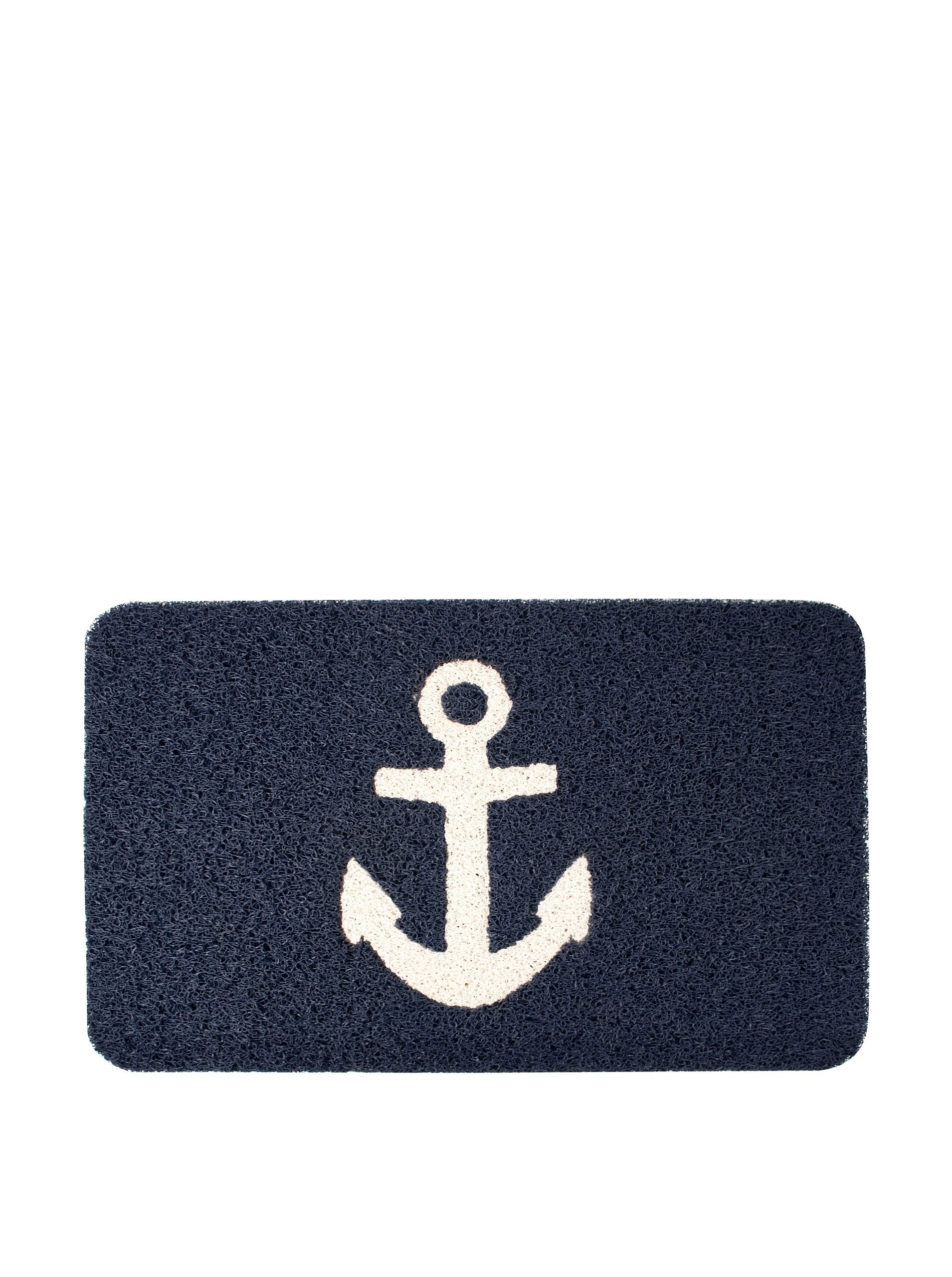 Kikkerland Anchor Doormat, 30 By 18-Inch
