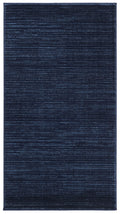 SAFAVIEH Vision Collection Accent Rug - 22 x 4, Navy, Modern Ombre Tonal Chic Design, Non-Shedding & Easy Care, Ideal for High