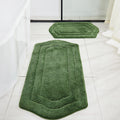 COSY HOMEER Extra Thick Bath Rugs Sets for Bathroom - Anti-Slip Bath Linen Sets Mats Soft 100% Strong Polyester Living Room Bedr