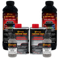 Custom Coat Dove Gray 2 Quart (1/2 Gallon) Urethane Spray-On Truck Bed Liner Kit - Easy Mixing, Just Shake, Shoot - Durable Text