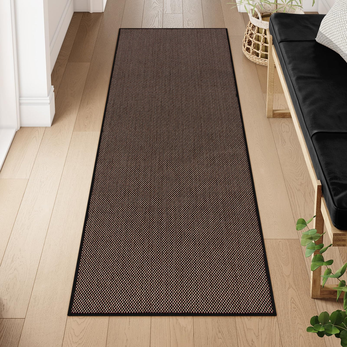 Lahome Farmhouse Kitchen Runner Rug, 2x6 Laundry Runner Rug Non Slip for Entryway Indoor Washable Carpet Runners for Hallway 6ft
