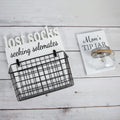 EVA murmure Lost Socks Rustic Wooden Laundry Sign Wall Decor With Attached Basket And Mom Tip Jar Wooden Sign With Bottle - Laun