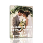 Personalized Custom Canvas Prints (Framed Canvas, 12'' x 20'') - Custom Canvas Print with Your Photo - Perfect for Home Decor, G