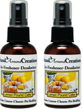 Set of 2 - Concentrated Spray For Room/Linen/Room Deodorizer/Air Freshener - Lemon Pound Cake- A mouth-watering aroma of warm le
