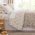 Southshore Fine Living, Inc. Extra Long Twin Comforter & Matching Pillow Sham, Reversible Down Alternative Paisley Bedding Set,