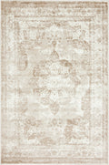 Unique Loom Sofia Collection Area Rug - Salle Garnier (4 1 x 6 1 Rectangle, Beige/ Ivory)