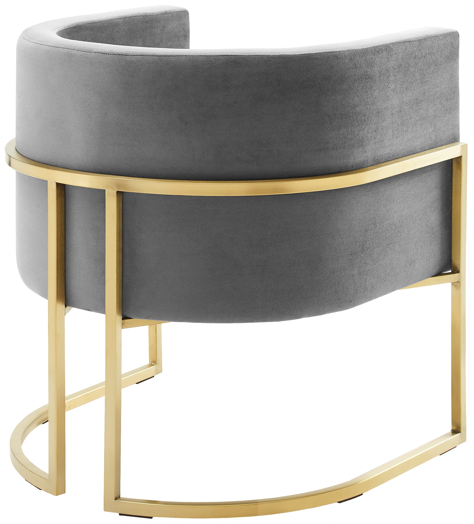 Crosley Furniture Willow Velvet Accent Chair - Thumbnail 5