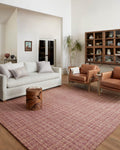 Loloi Chris Loves Julia x Polly Berry/Natural 2'-6'' x 7'-6'' Runner Rug