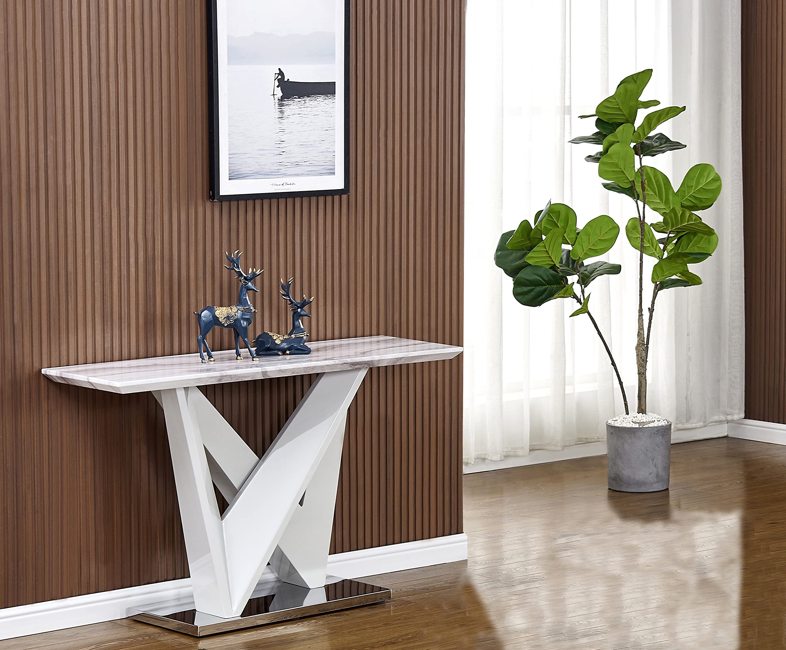 Best Quality Furniture Console Table, White