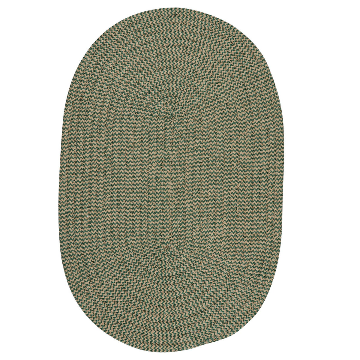 Softex Check Area Rug, 3X5, Myrtle Green Check