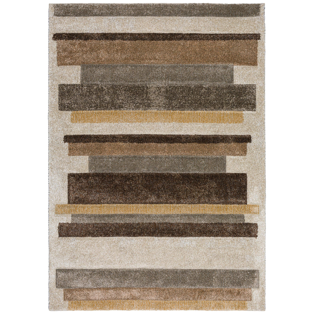 DALYN RUG Carmona CO2 Flax 5'1' x 7'5' Rectangle Soft Area Rug, Easy Clean, Non Shedding, Bedroom, Entry, Living Room, Dining 