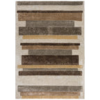 DALYN RUG Carmona CO2 Flax 5'1' x 7'5' Rectangle Soft Area Rug, Easy Clean, Non Shedding, Bedroom, Entry, Living Room, Dining 