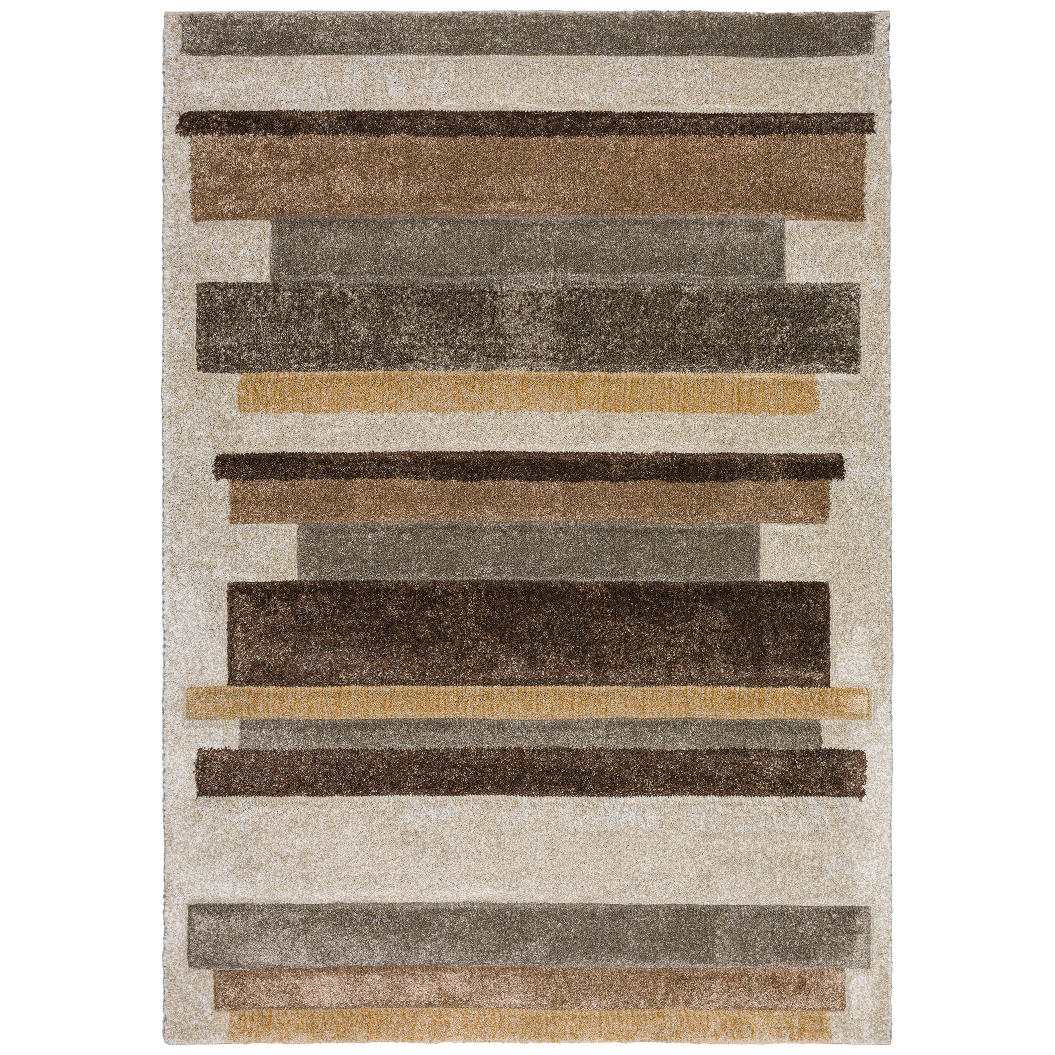 DALYN RUG Carmona CO2 Flax 5'1' x 7'5' Rectangle Soft Area Rug, Easy Clean, Non Shedding, Bedroom, Entry, Living Room, Dining 