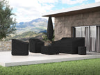 Covermates Outdoor Chair Cover - Heavy-Duty Polyester, Weather Resistant, Drawcord Hem, Seating And Chair Covers, 35W X 40D X 37H, Ripstop Black