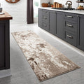 Keen Home Design Area Rugs - 2x12 Non-Shedding, Abstract Rugs for Kitchen, Living Room, Bedroom, Dining Room, Entryway - Size: 2