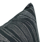 Blazing Needles Square Polyester Jacquard Throw Pillows, 17", Clove Onyx 2 Count
