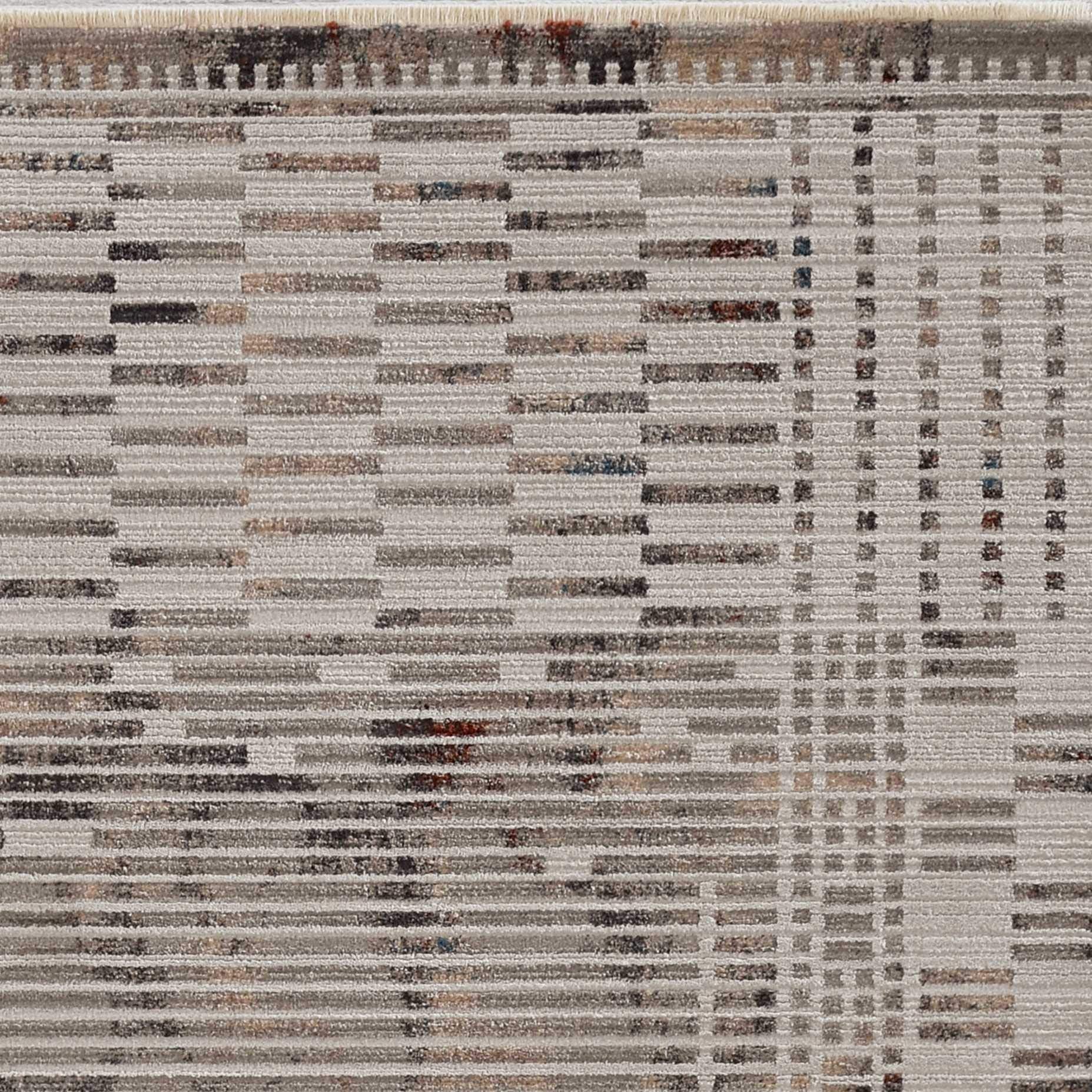 HomeRoots Decor 47' X 65' X 0.'25' Natural Polyester Rug
