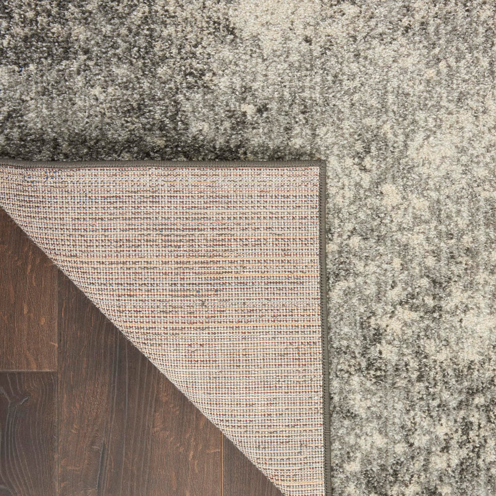Nourison Passion Charcoal/Ivory 1'10'' X 2'10'' Area--Rug, Modern, Abstract, Easy--Cleaning, Non Shedding, Bed Room, Living Room
