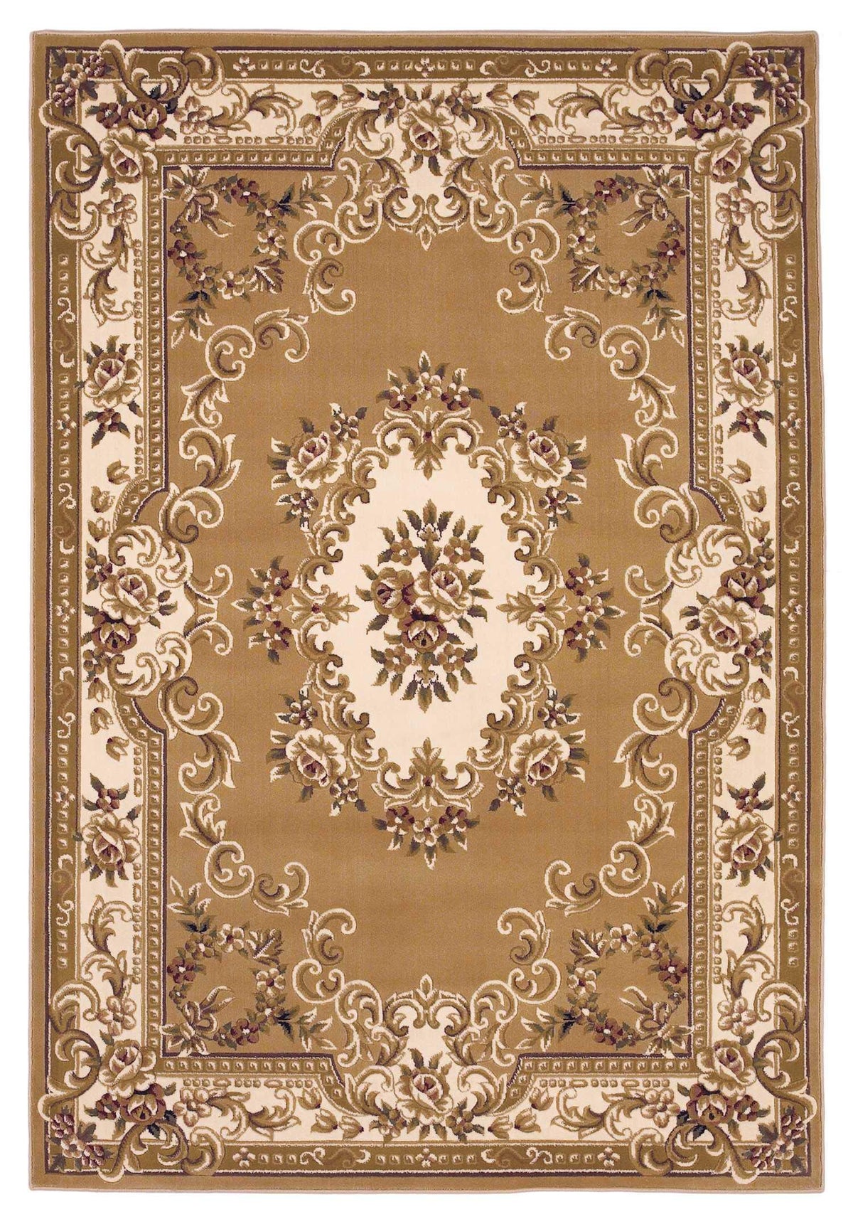 HomeRoots Decor 7'7-inch x 10'10-inch Polypropylene Beige/Ivory Area Rug