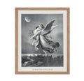 Poster Master Classic Religious Poster - Vintage Spiritual Print - Gift for Artist, Friend - Angel And A Child, Flying Into Heav