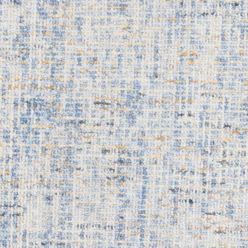 Safavieh Abstract Collection 6' Round Dark Blue / Rust Abt468C Handmade Premium Wool Area Rug