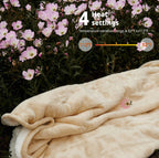 Templewet Heated Blanket Electric Throw 50'' X 60'' -Heated Throw Blanket With 4 Heating Levels & 3 Hours Auto Off,Machine Washa