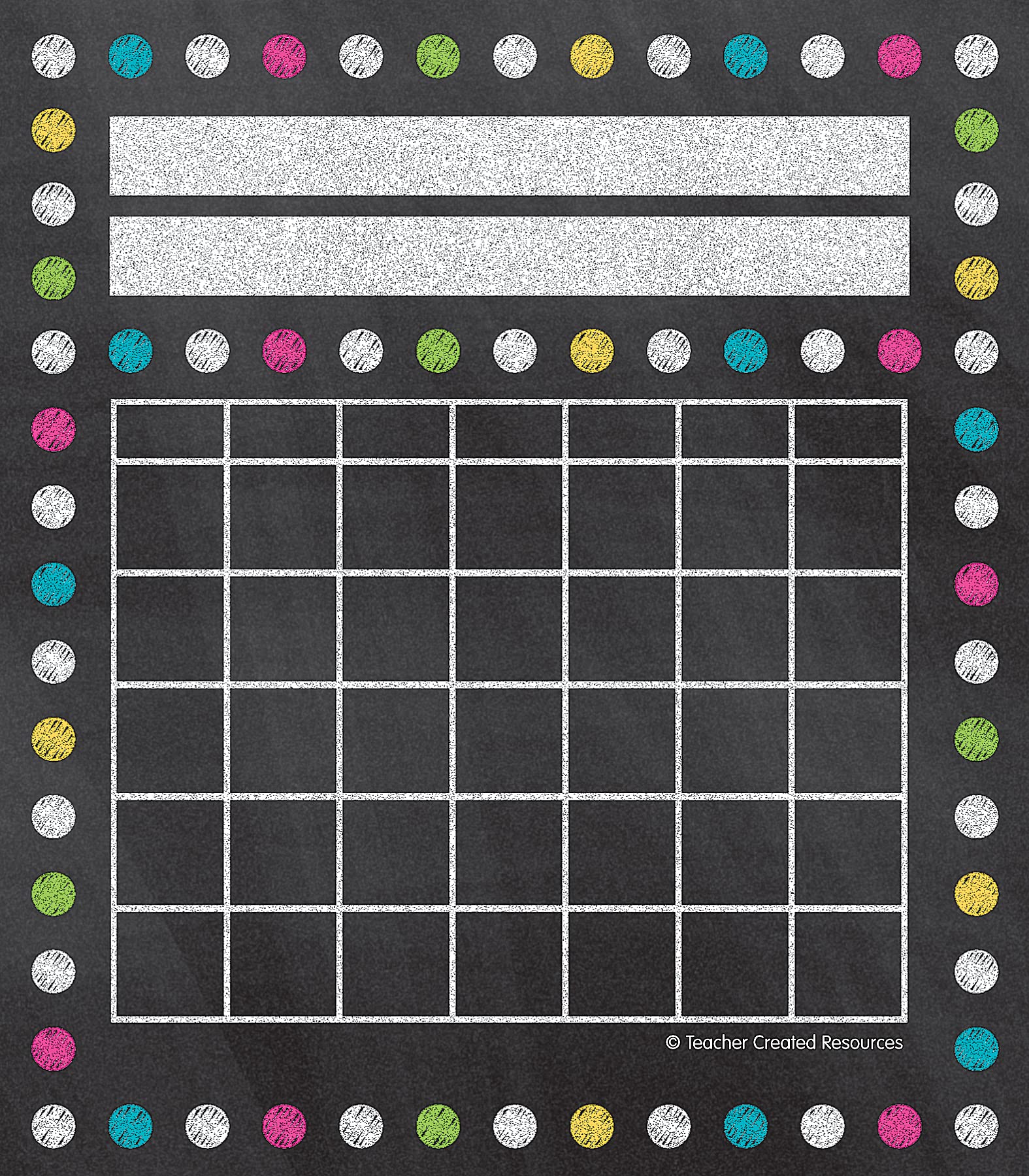 Teacher Created Resources Chalkboard Brights Incentive Charts Pack (5625)