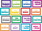 Teacher Created Resources 5099 Positive Posters Bulletin Board,9 In X 12 In