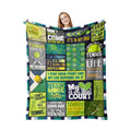 Xutapy Tennis Gifts Blanket 60X50, Tennis Gifts For Men/Women, Tennis Themed Gift Ideas, Tennis Gifts For Girls/Boys, Best Gifts