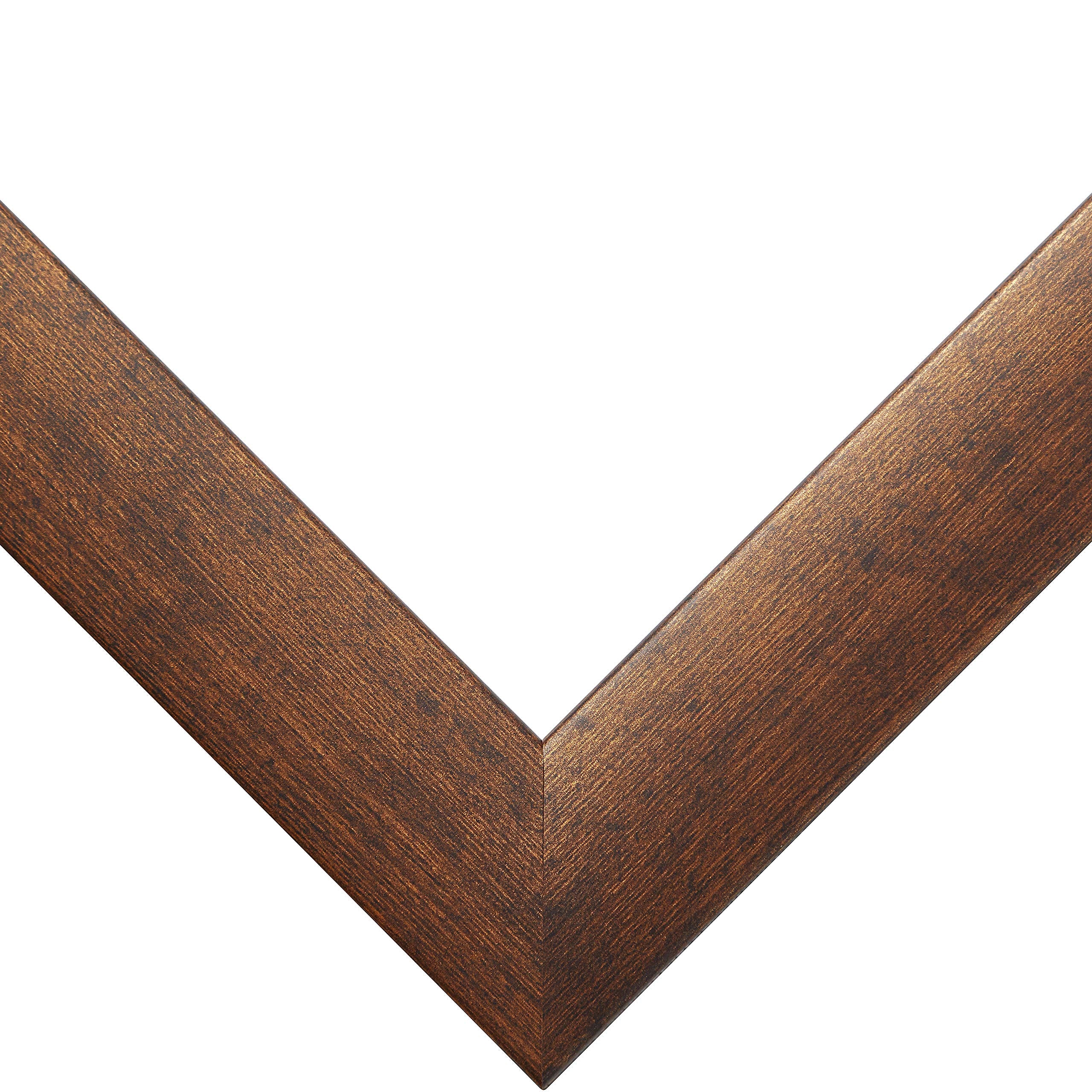 Craig Frames Contemporary Picture Frame, 5 X 7 Inch, Rustic Copper