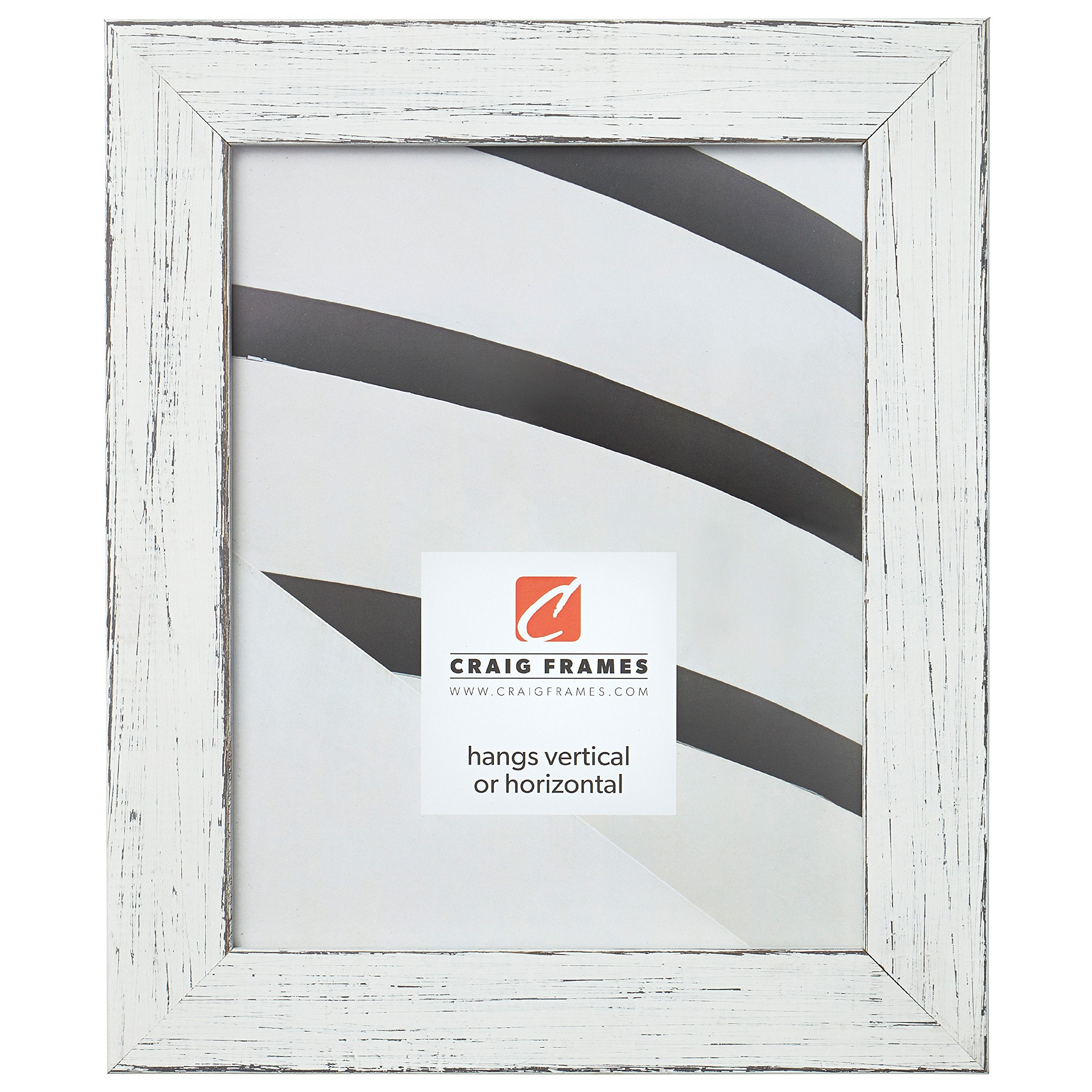 Craig Frames B921 Jasper Picture Frame, Country Marshmallow White, 24 x 30