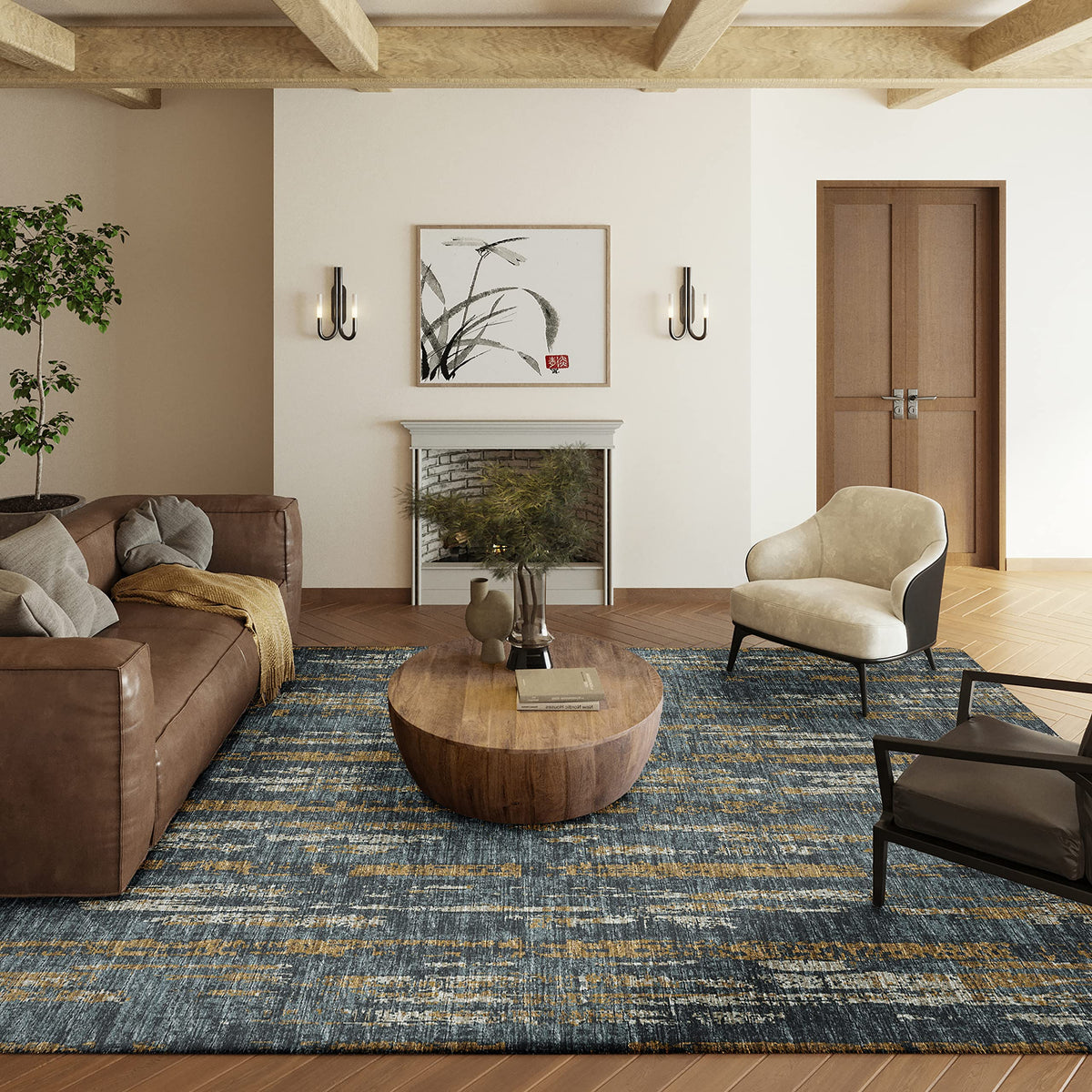 Addison Rugs Rylee Ary36 Grey Washable 8' X 10' Indoor Outdoor Area Rug, Easy Clean, Machine Washable, Non Shedding, Bedroom, Entry, Living Room, Dining Room, Kitchen, Patio Rug