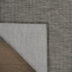 Nourison Positano Indoor/Outdoor Charcoal 3' X 5' Area Rug, Easy Cleaning, Non Shedding, Bed Room, Living Room, Dining Room, Backyard, Deck, Patio (3X5)