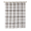 Skl Home By Saturday Knight Ltd. Geo Stripe Shower Curtain, Black 70X72