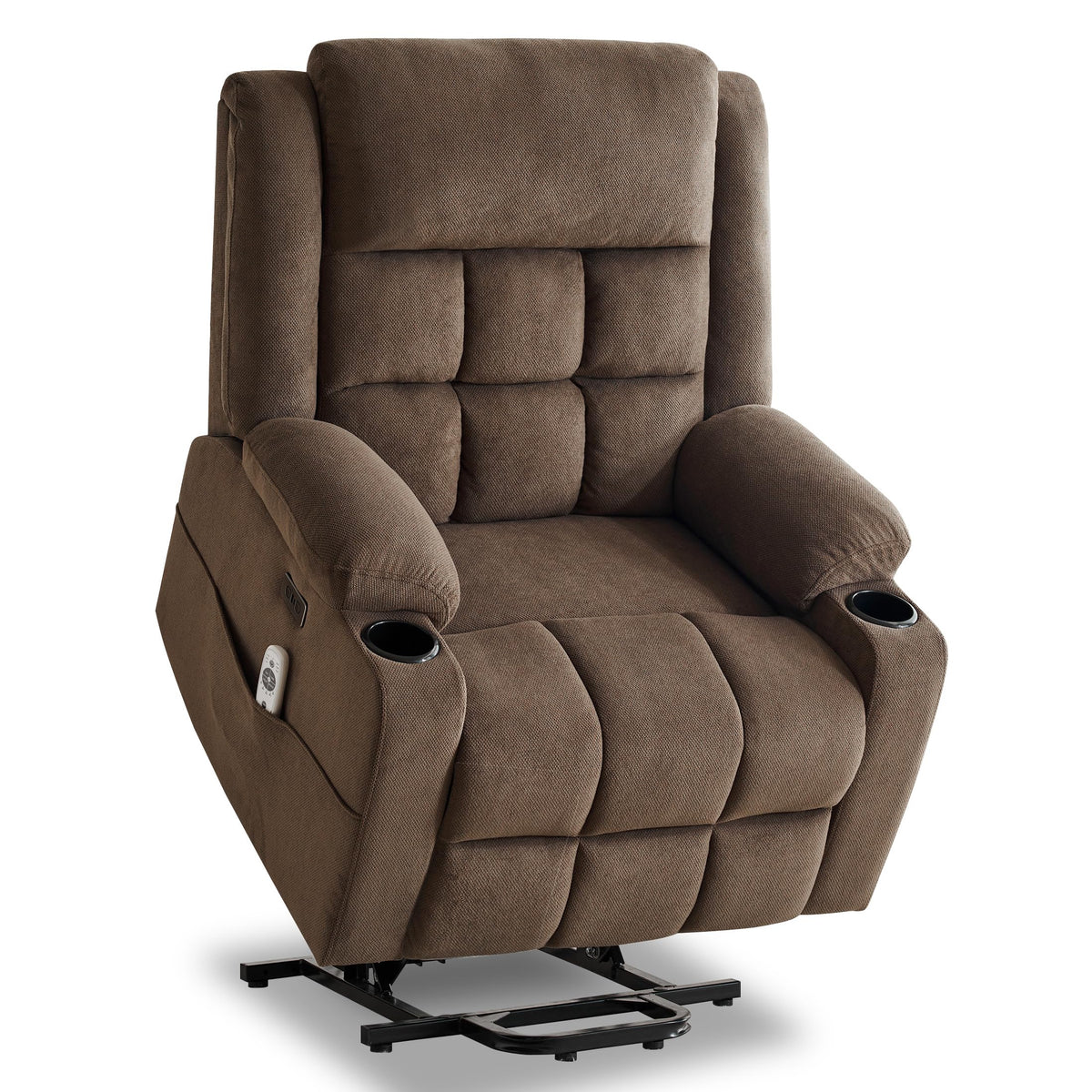 Sfxingyou Power Lift Chair Recliners For Elderly With Heat And Massage, Oversized Recliner Chairs For Adults, Upgraded Fabric Re