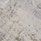 HomeRoots 100% Polypropylene 2’ x 6’ Navy Blue Distressed Striations Area Rug