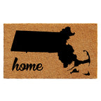 Calloway Mills 105271830 Massachusetts Doormat, 18' X 30', Natural/Black