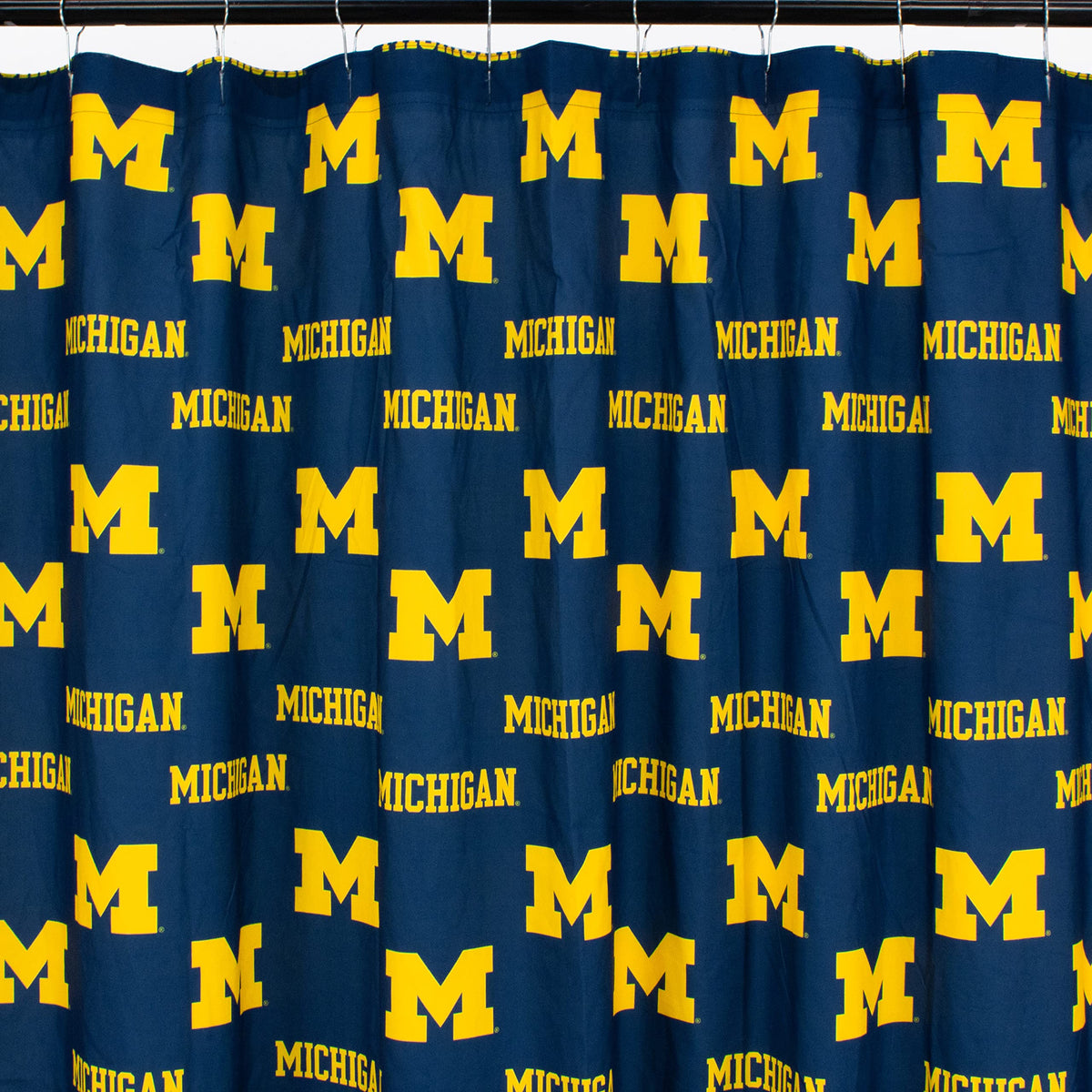 College Covers Everything Comfy Michigan Wolverines Bright And Colorful Shower Curtain Cover 70' X 72'