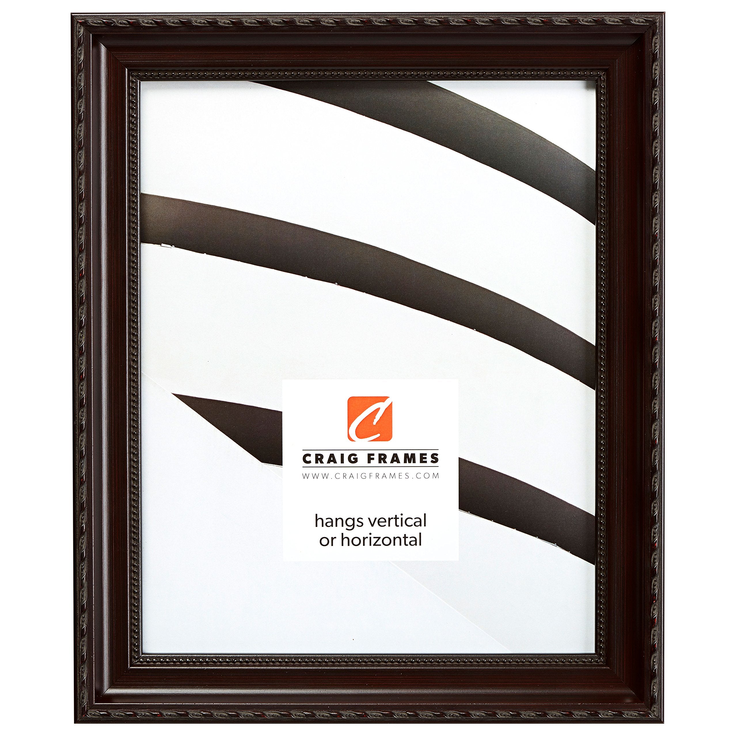 Craig Frames Annesbury, 12x36 Picture Frame, Dark Walnut