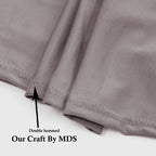 Mds Pack Of 50 Spandex Chair Sashes Bow Sash Elastic Chair Bands Ties With Buckle For Wedding And Events Decoration Spandex Slider Sashes Bow - Silver Gray