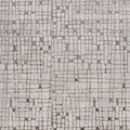 HomeRoots 3' X 5' Grey Mosaic Area Rug