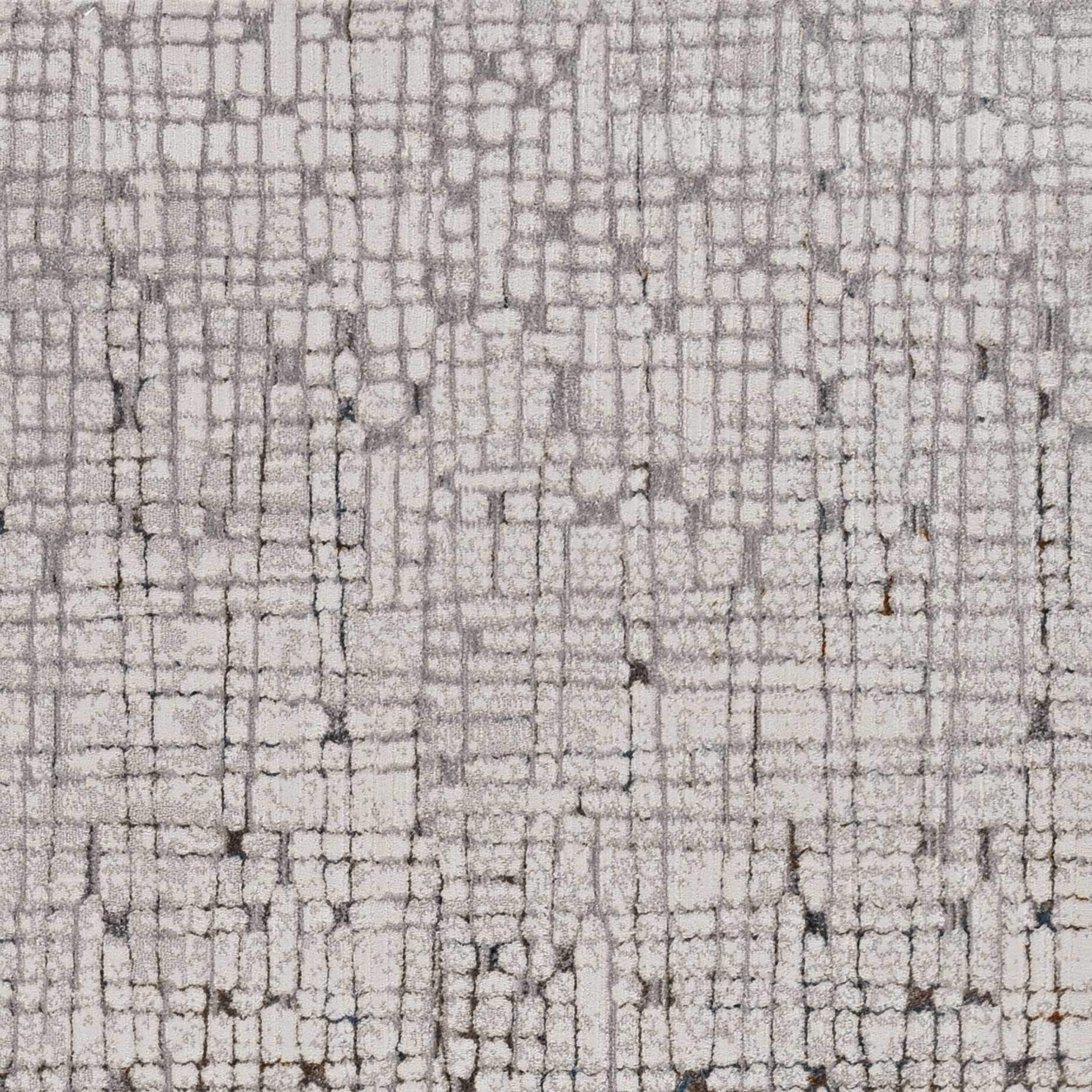 HomeRoots 3' X 5' Grey Mosaic Area Rug
