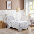 Eddie Bauer Kids - Twin Xl Sheets, Stain Resistant Kids Bedding, Ideal For Toddler Bedding Set (Fish Lake White, Twin Xl)