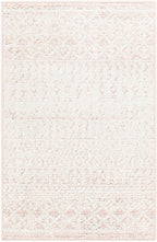 Livabliss Chester Boho Moroccan Area Rug,2' X 3',Blush/Light Gray